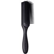 Brosse Styling manche noir 7 rangs coussins noirs DENMAN