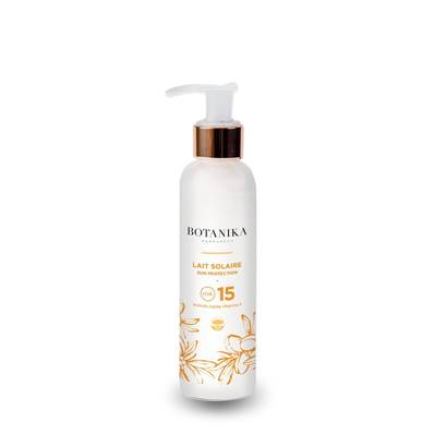 Lait solaire SPF 15 - BOTANIKA