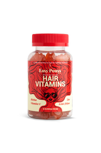 HAIR VITAMINS : Biotine, Acide Folique, Vitamine C, Zinc