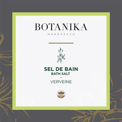 Sels de bain verveine - BOTANIKA