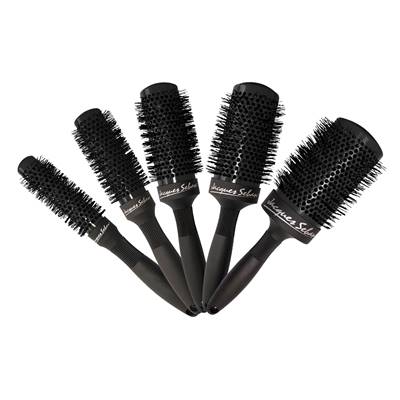 5 brosses BK JACQUES SEBAN tube noir (ø : 25 – 33 – 43 – 53 – 65 mm) - trousse offerte