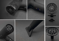 WHISPER Black Mat 1800W