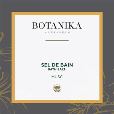 Sels de bain musc - BOTANIKA